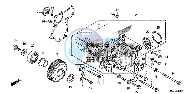 SIDE GEAR CASE