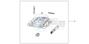 CBF1000A Europe Direct - (ED) drawing RR.CARRIER BASE