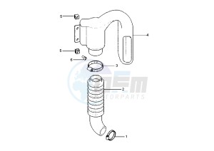 X9 125 drawing Belt cooling