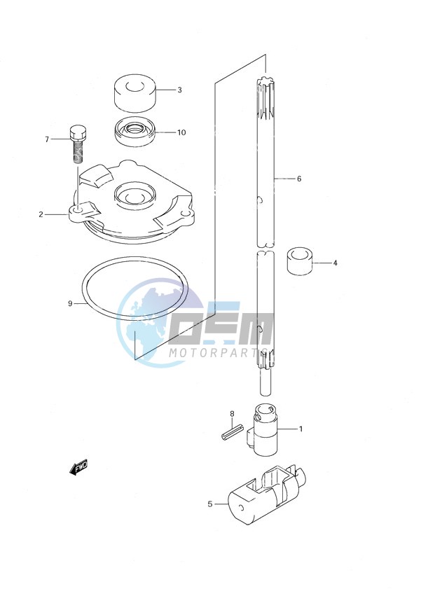 Clutch Rod C/R (S/N 680234 & Newer)