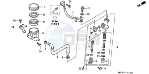 VFR8009 Ireland - (EK / MME) drawing RR. BRAKE MASTER CYLINDER