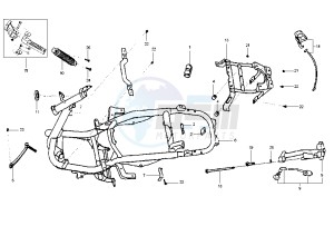 EURO MX - 125 cc drawing FRAME