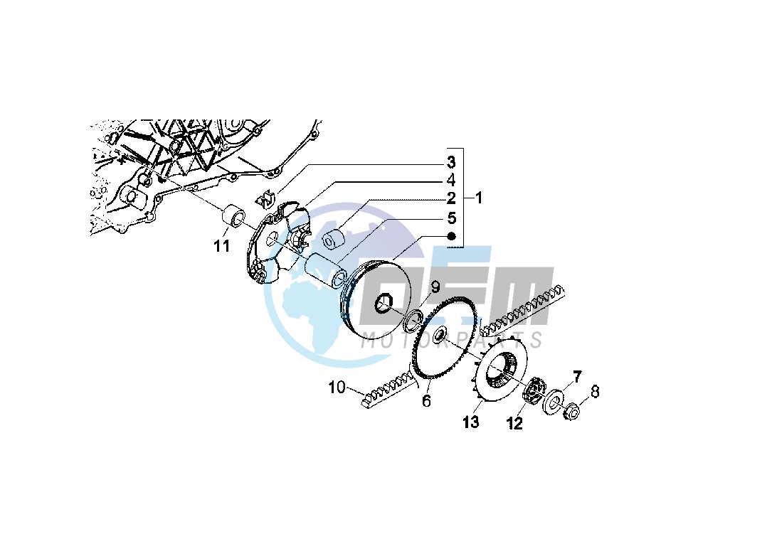 Driving pulley