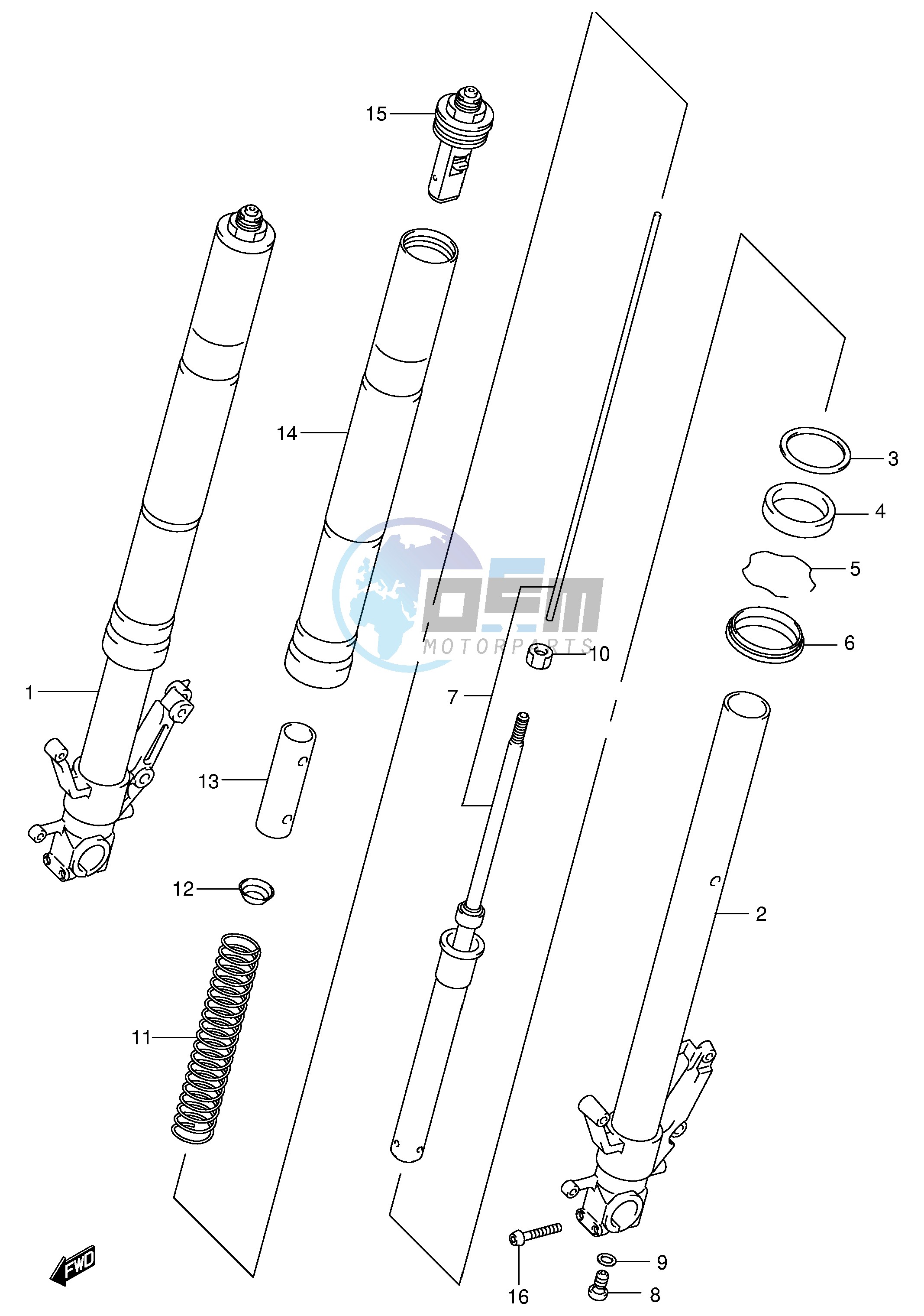 FRONT FORK DAMPER