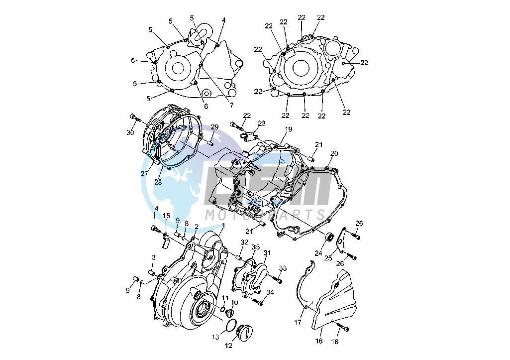 CRANKCASE COVER