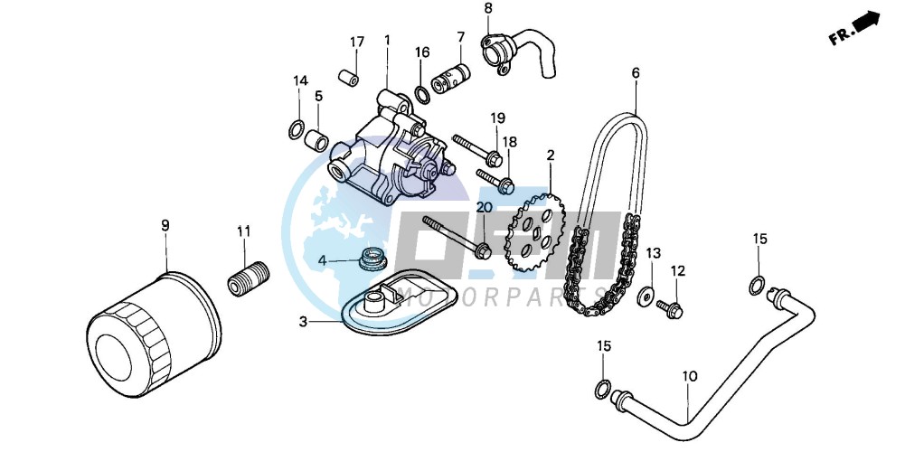 OIL FILTER/OIL PUMP