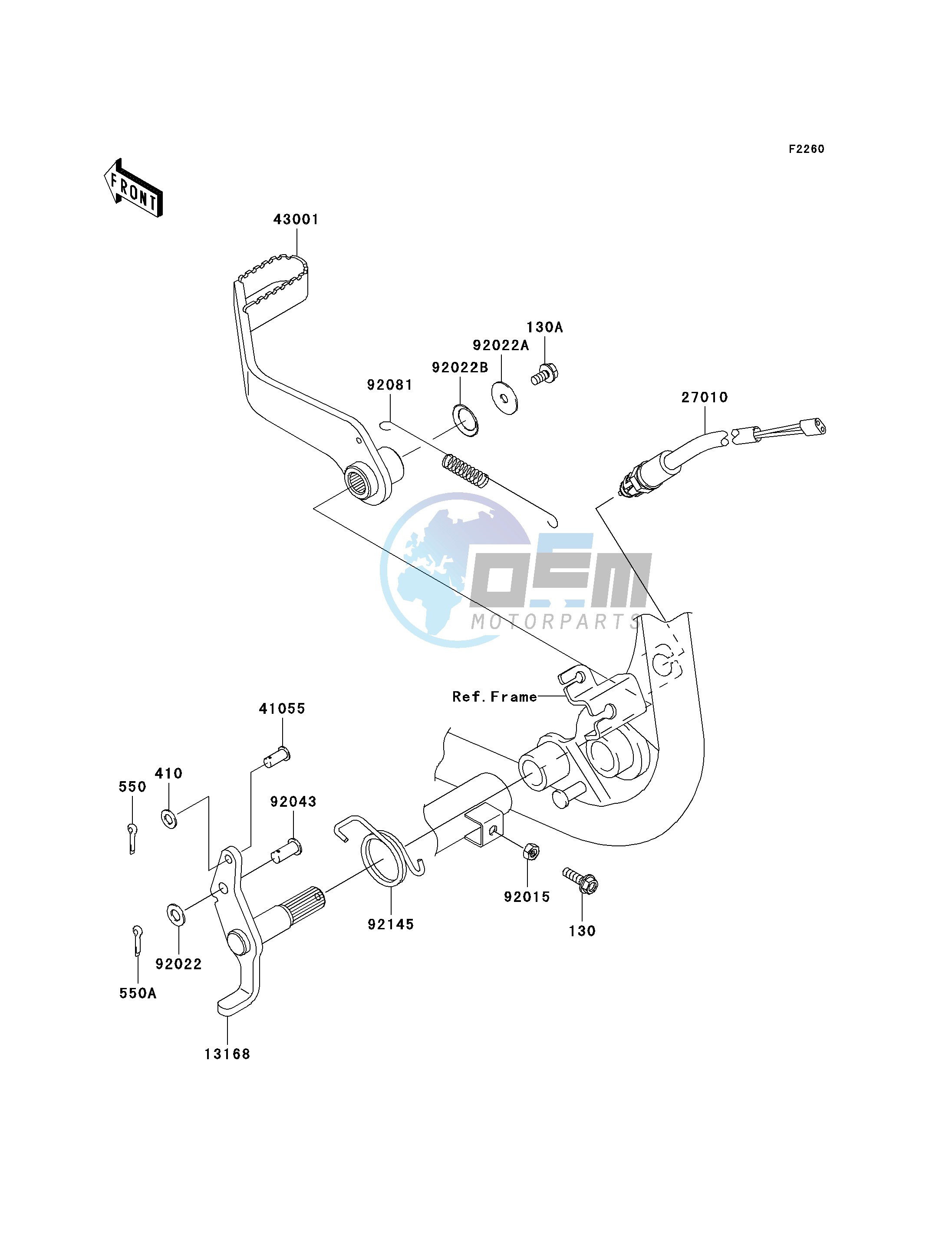 BRAKE PEDAL