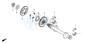 CBF500 drawing BALANCER