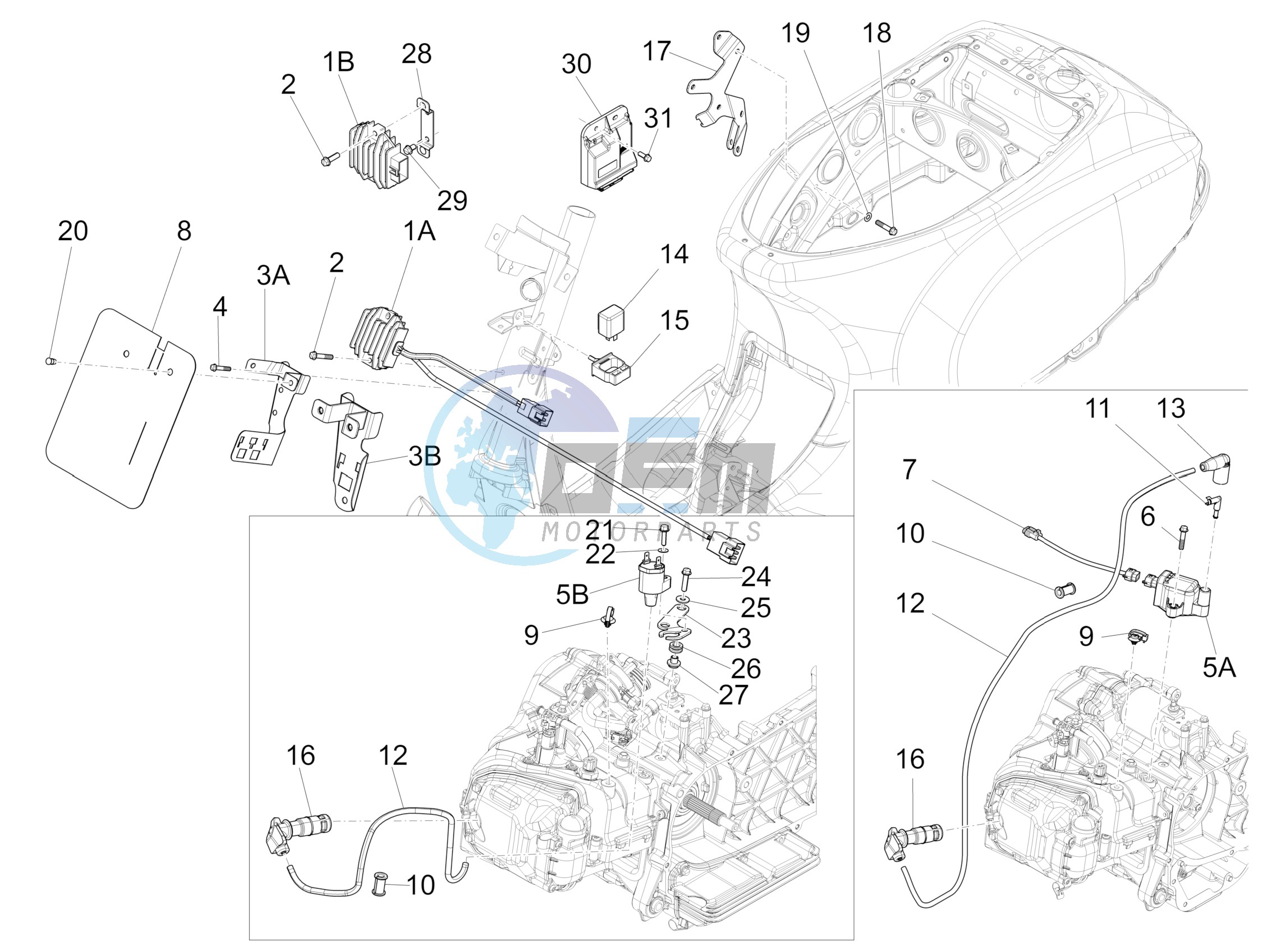 Voltage Regulators -ECU - H.T. Coil