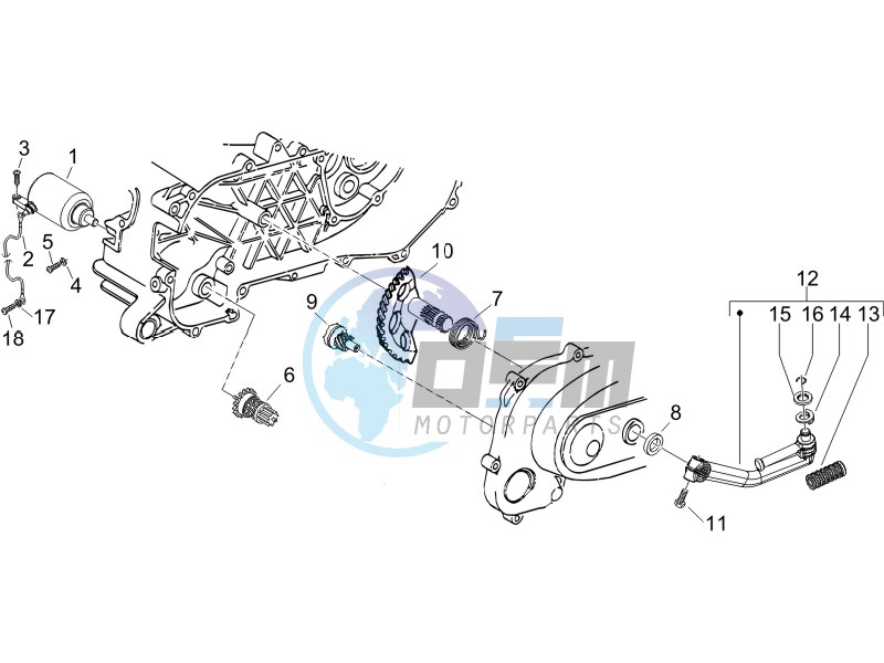 Starter - Electric starter