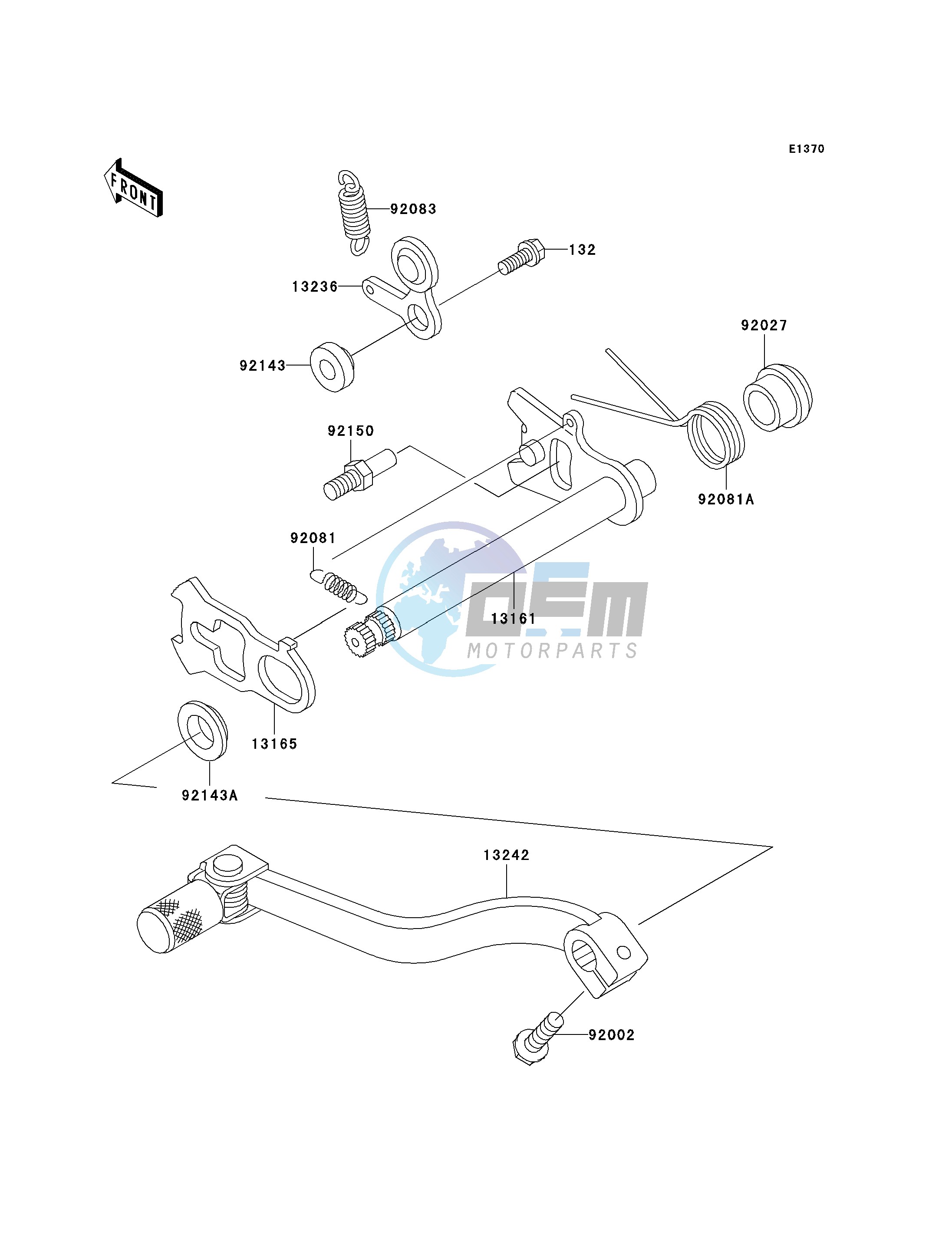 GEAR CHANGE MECHANISM