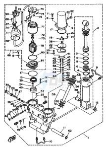 L250AETO drawing POWER-TILT-ASSEMBLY