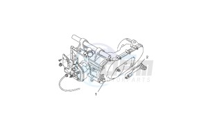 Rally 50 H2O drawing Engine