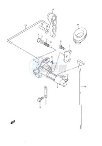 DF 9.9A drawing Clutch Rod w/Remote Control