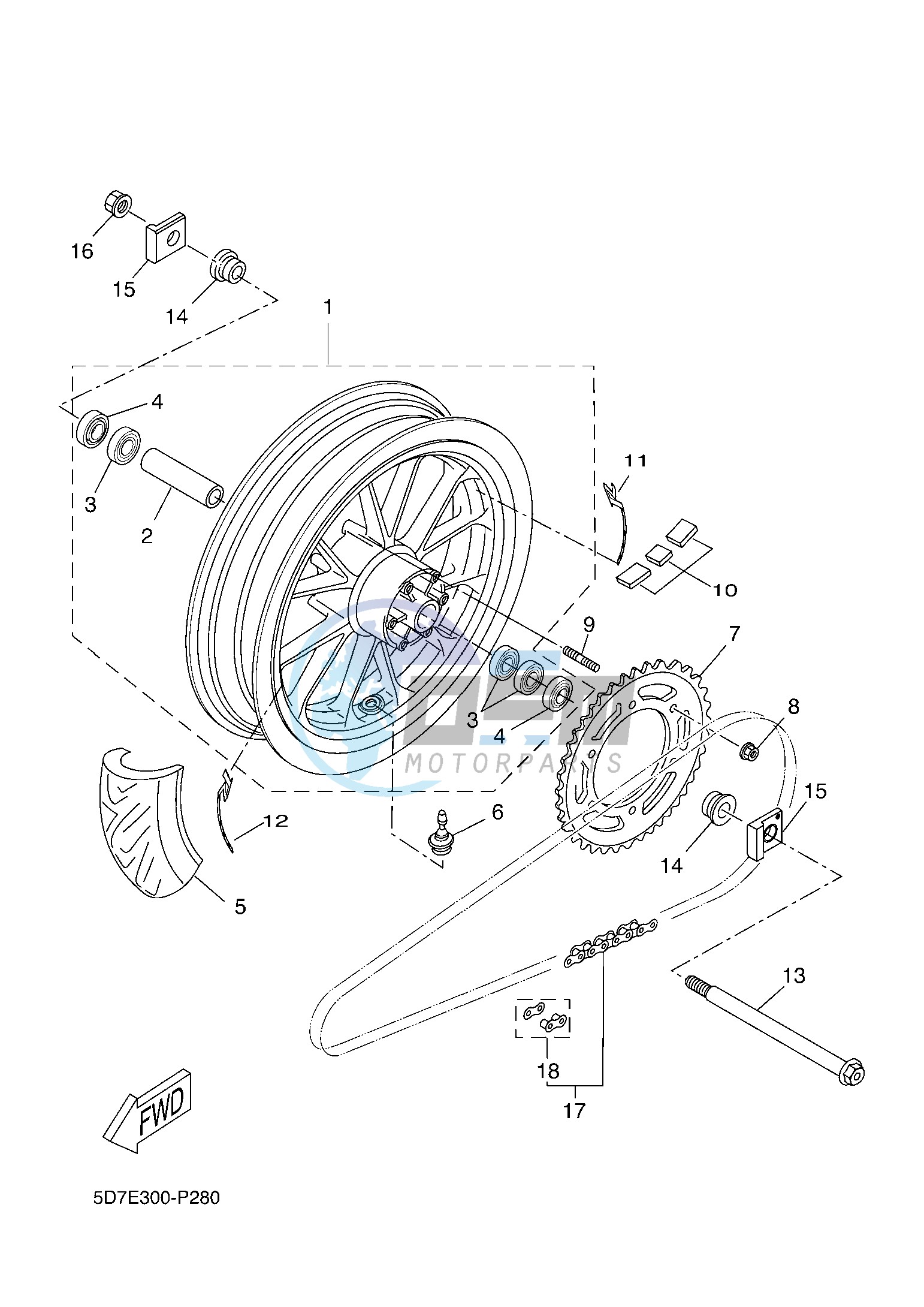 REAR WHEEL