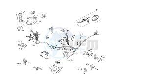 GPR REPLICA - GPR R - 50 CC VTHGR1D1A EU2 drawing ELECTRICAL DEVICES