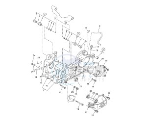 YP R X-MAX SPORT 250 drawing CRANKCASE