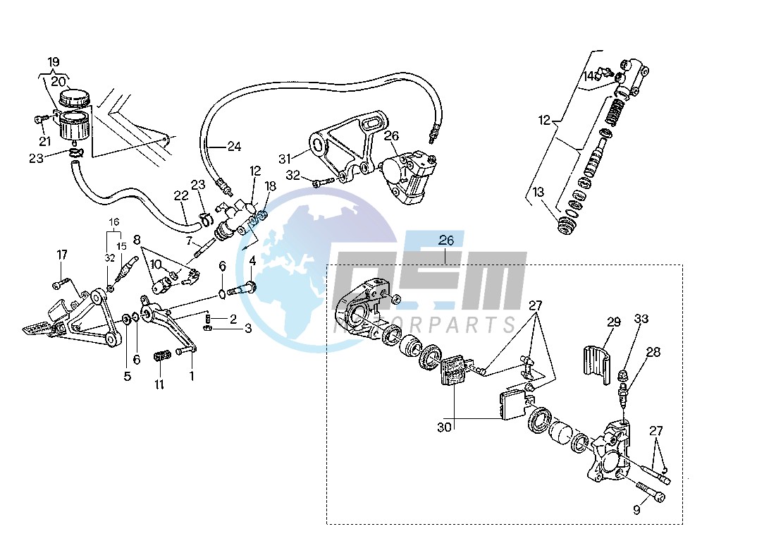 REAR BRAKE SYSTEM