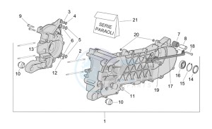 SR R and R Factory 50 IE-Carb drawing Crankcase