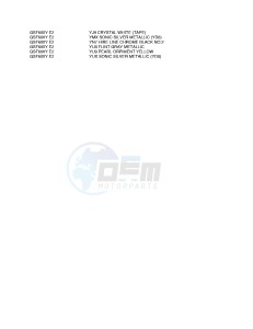 GSF600 (E2) Bandit drawing * COLOR CHART *