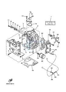 F15A drawing CYLINDER--CRANKCASE