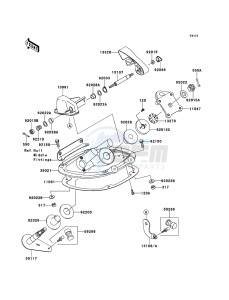 JET_SKI_STX-15F JT1500AEF EU drawing Handle Pole