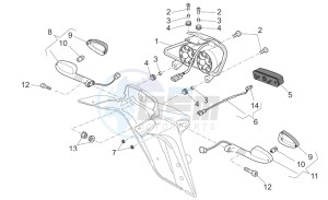 Breva V IE 850 drawing Taillight