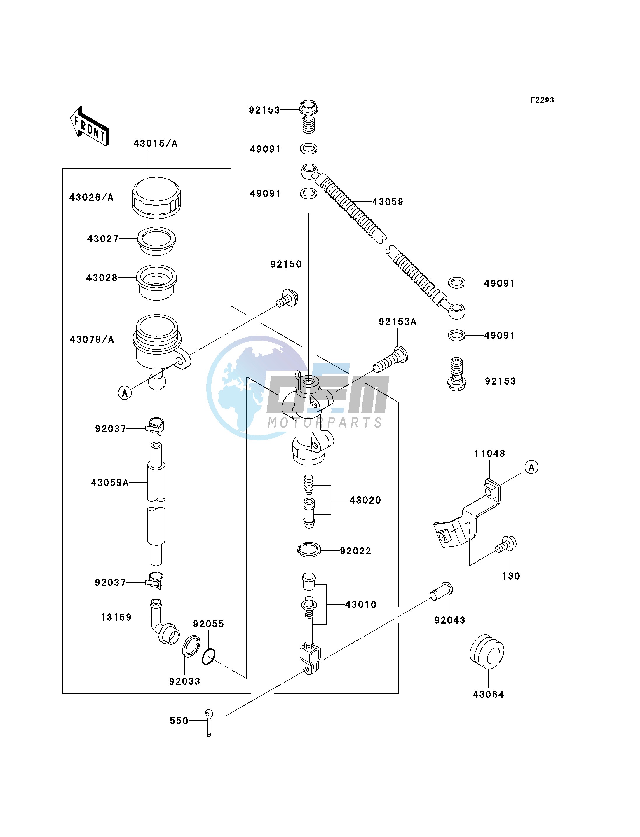 REAR MASTER CYLINDER