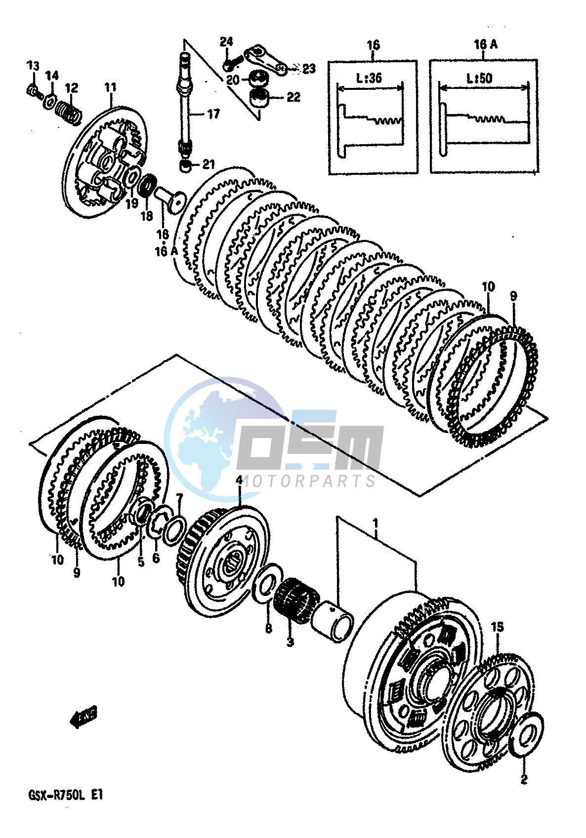 CLUTCH (MODEL J K)