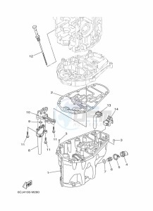 F40GET drawing VENTILATEUR-DHUILE