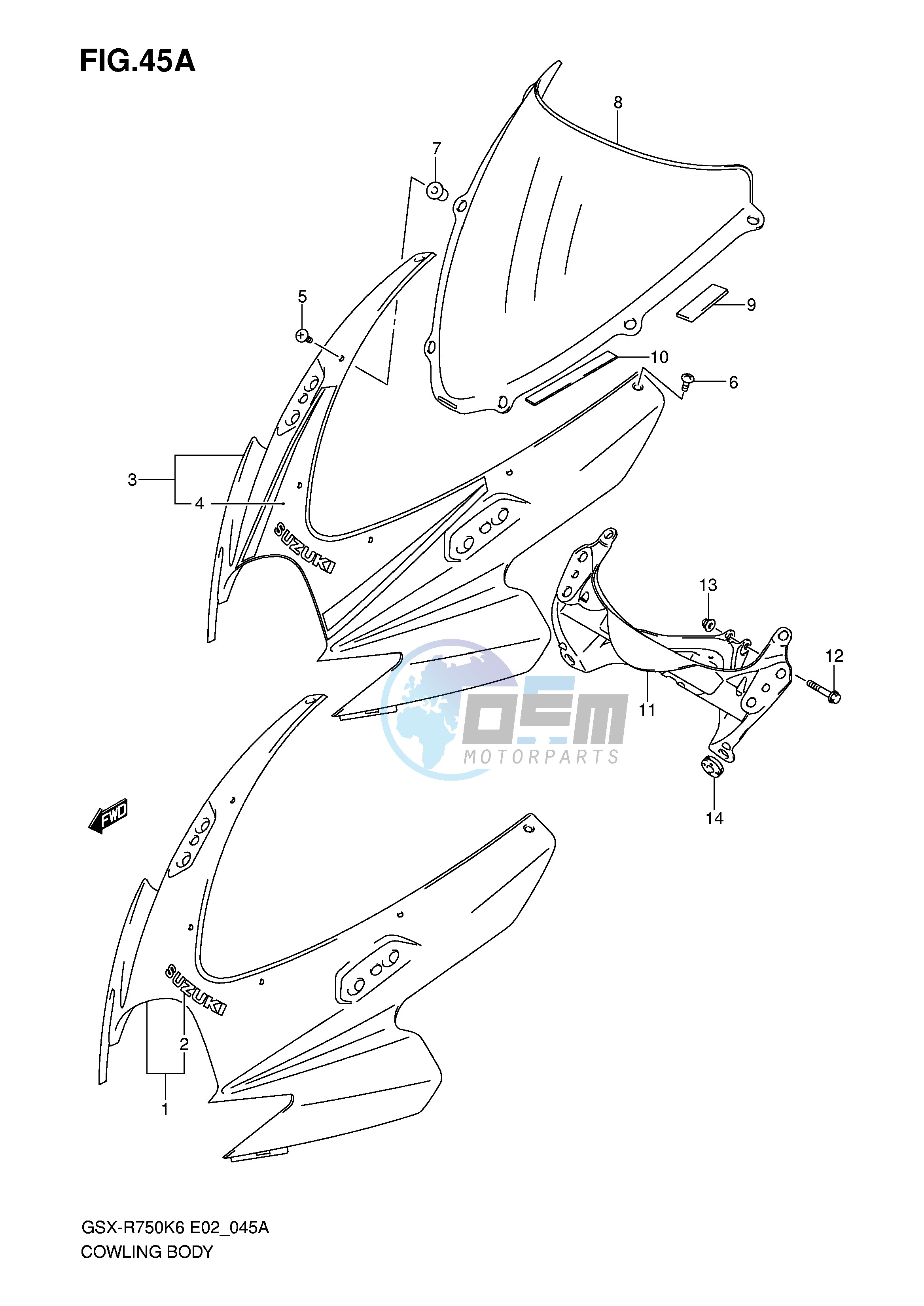 COWLING BODY (MODEL K7)