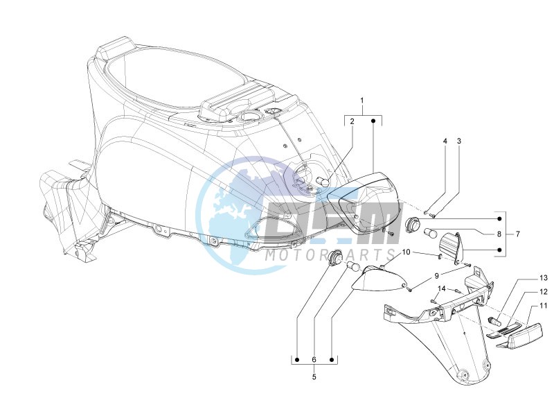 Taillilght - Turn signal lamps