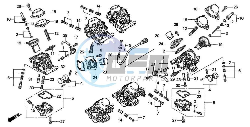 CARBURETOR (COMPONENT PARTS)