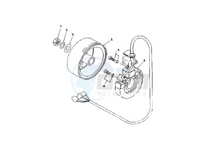 XC T CYGNUS 125 drawing GENERATOR