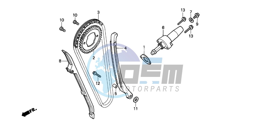 CAM CHAIN/TENSIONER