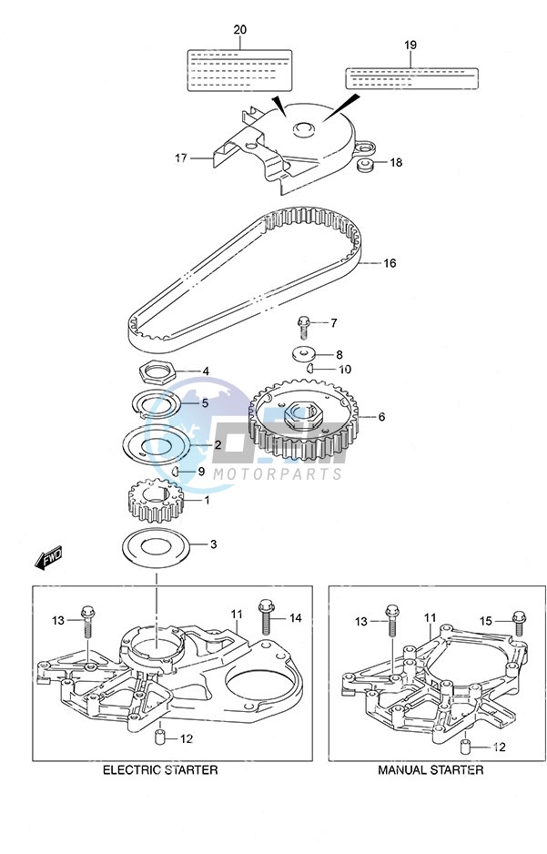 Timing Belt Non-Remote Control