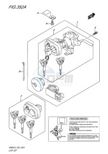 AN650 drawing LOCK SET