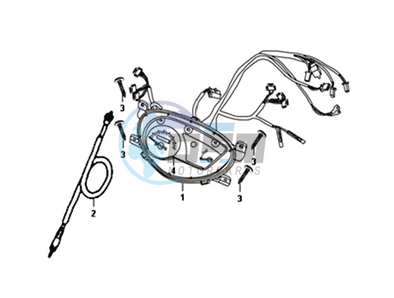 DASHBOARD / METER CABLE  / WIRE HARNESS