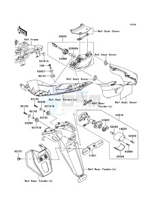 ER-6f ABS EX650B6F GB XX (EU ME A(FRICA) drawing Taillight(s)