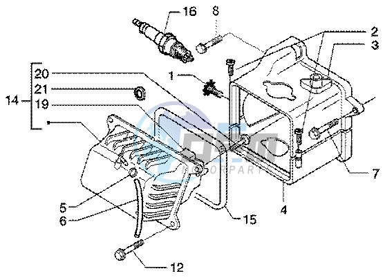 Cylinder head cover