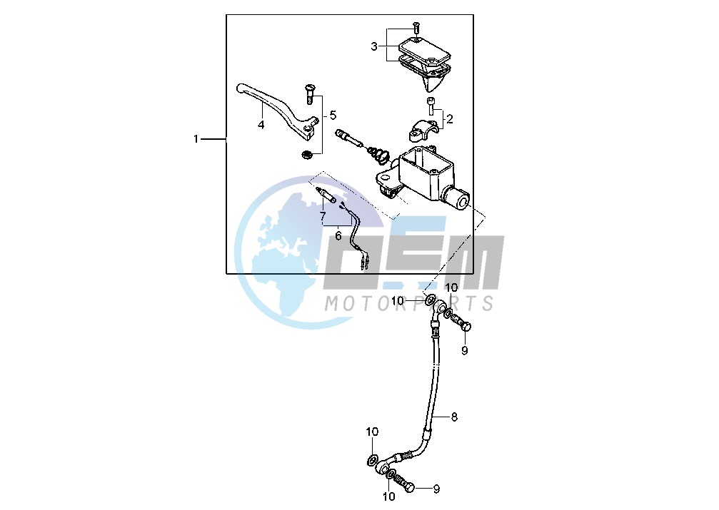 FRONT MASTER CYLINDER