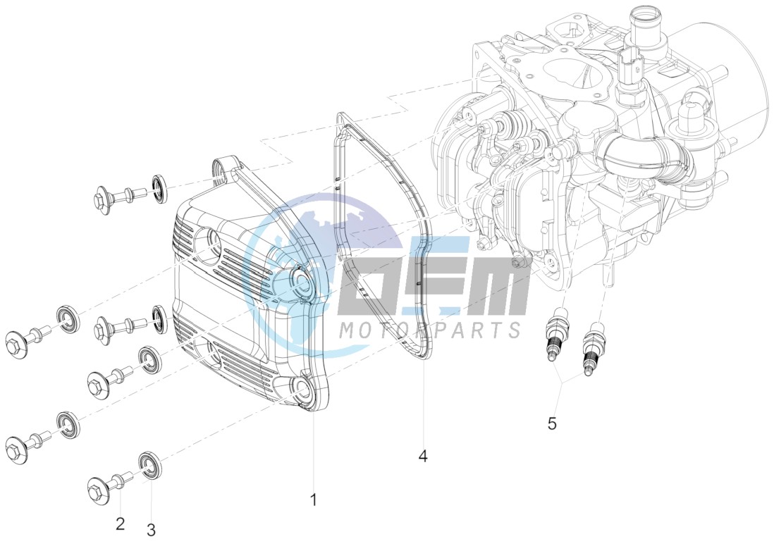 Cylinder head cover