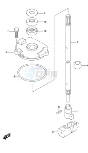 DF 140A drawing Shift Rod (C/R)