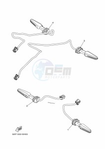 MT-07 MTN690 (BTK7) drawing FLASHER LIGHT