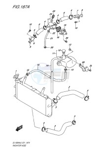 DL1000 ABS V-STROM EU drawing RADIATOR HOSE