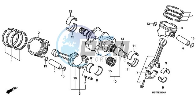 CRANKSHAFT/PISTON