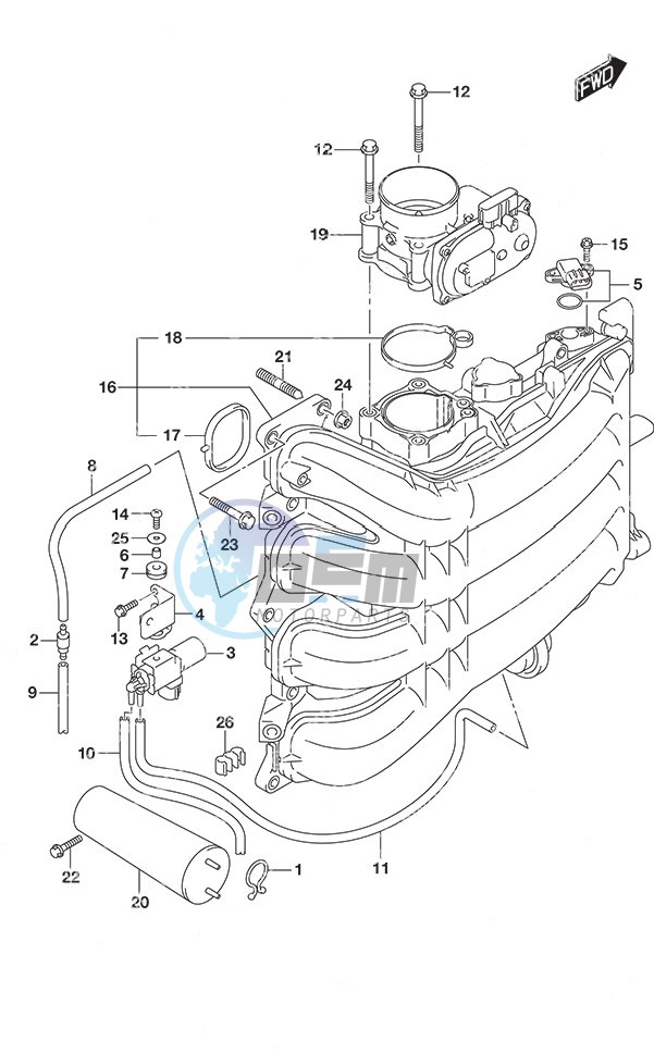 Intake Manifold/Throttle Body