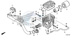 SXS700M4H Europe Direct - (ED) drawing AIR CLEANER