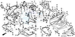 XL1000V9 Ireland - (EK) drawing UNDER COWL