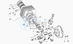 Nevada Classic 750 IE IE drawing Crankshaft cpl.